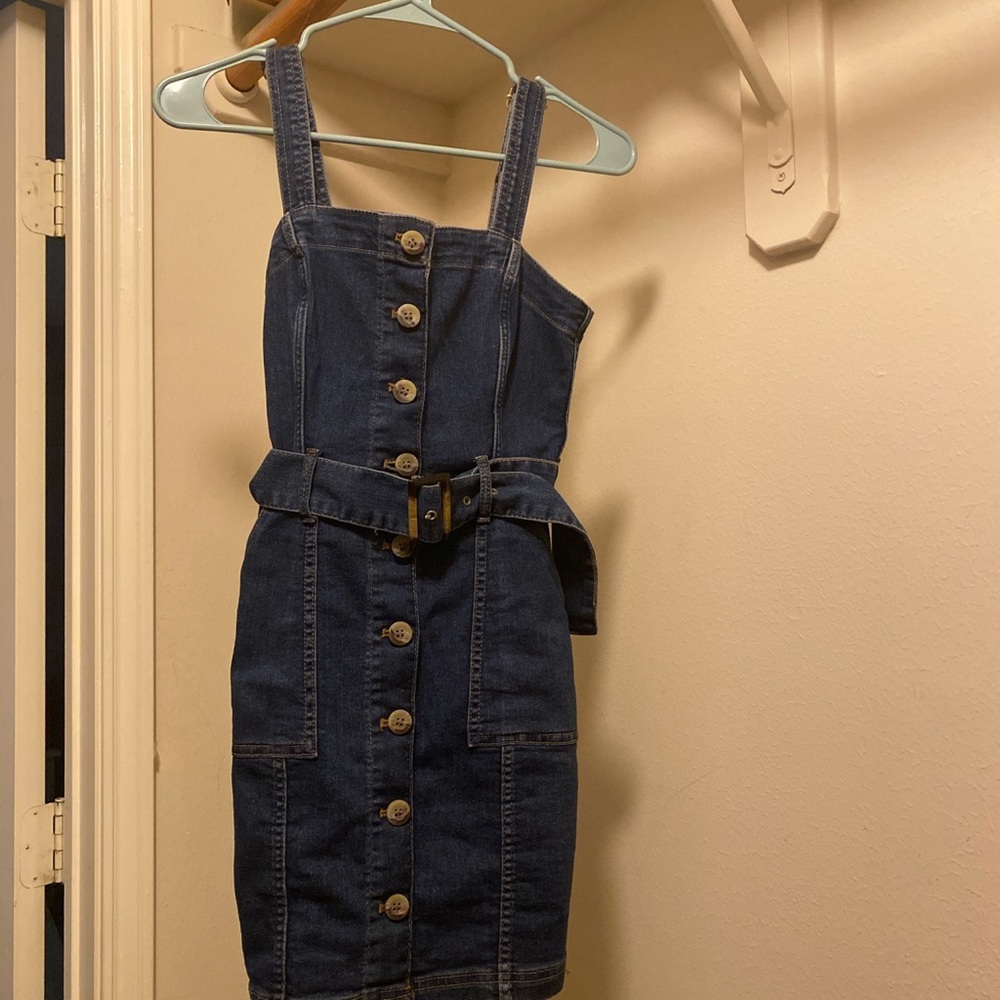 jean dress H&M size:2 worn once